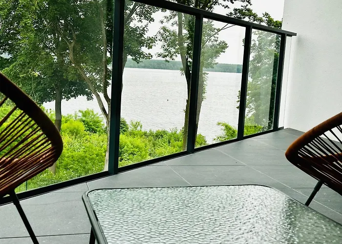 Blekitna Keja - Z Widokiem Na Jezioro - Apartamento Zegrze